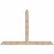 Ekena Millwork Portland Smooth Timber Gable Bracket, Douglas Fir, 96"W x 64"H x 5 1/2"D x 5 1/2"F, 16/12 Pitch GBW096X64X0606POR00SDF - alternate 1